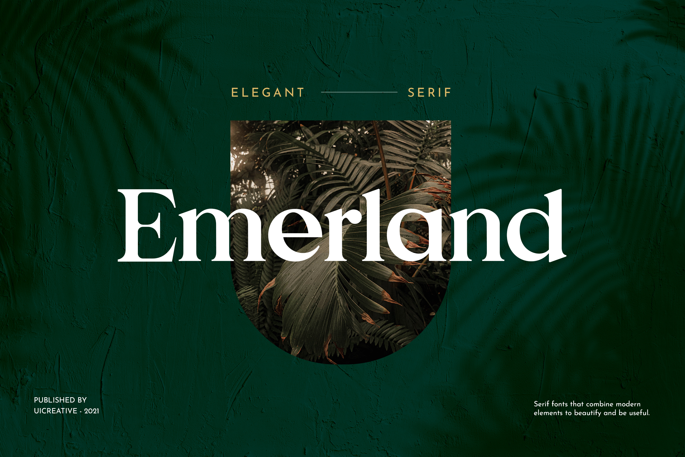 Font Emerland Serif